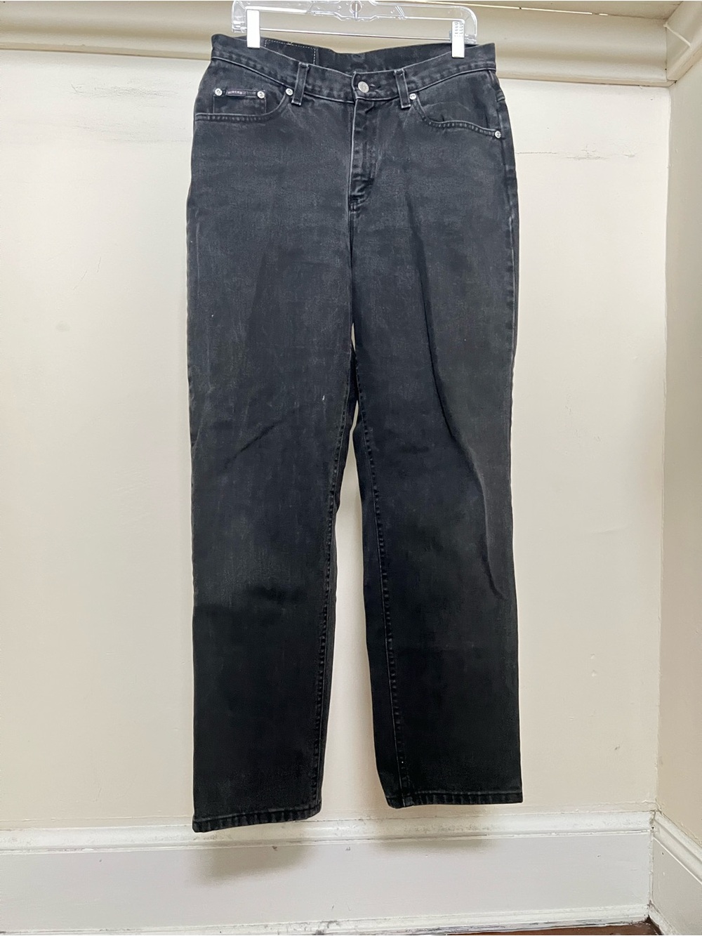 Vintage Riders by Lee Black Straight-Leg Jeans